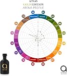 Atsas Organic Extra huile d'olive vierge extrêmement élevée phénolique , mélange d'or Edition | Riche non filtré dans les phénols de la santé 250ml