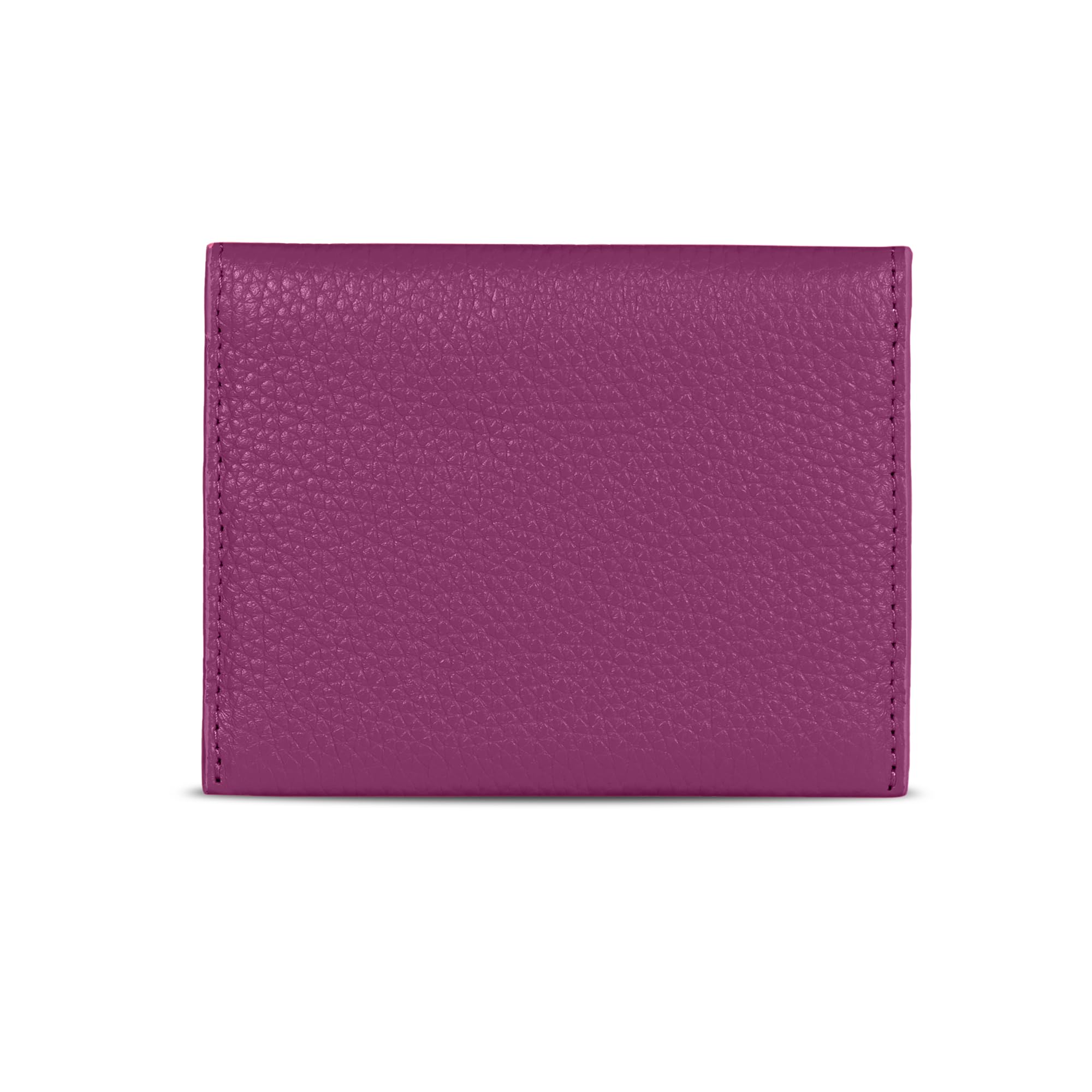 Otto Angelino Tarjetero de Cuero Genuino para Tarjetas de Crédito y Cartera de Viaje de sobre para Viajes con Cierre Magnético - Tarjetero para Tarjetas de créditos con múltiples Ranuras