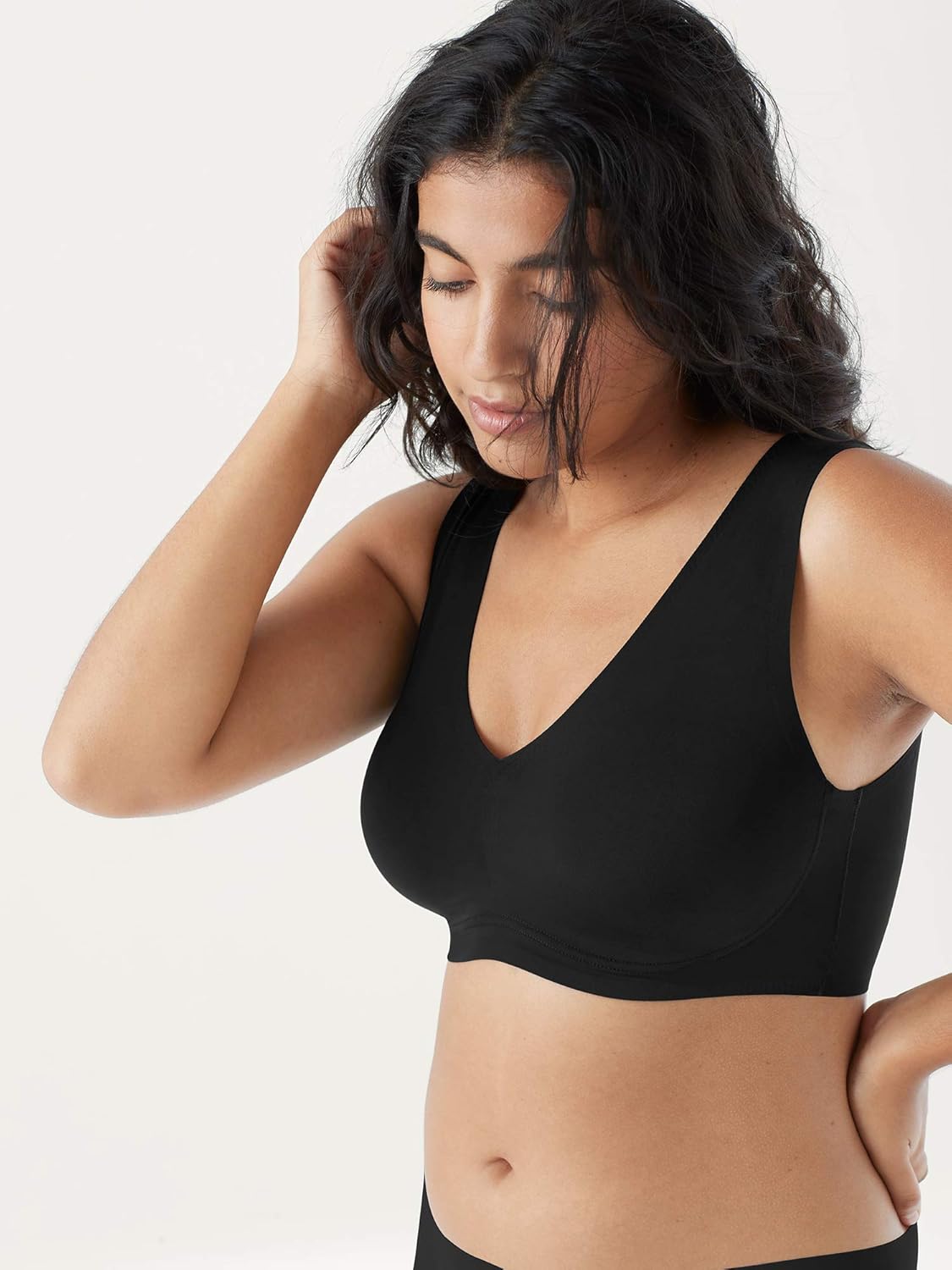 True & Co Womens True Body Lift V Neck Bra - Image 3