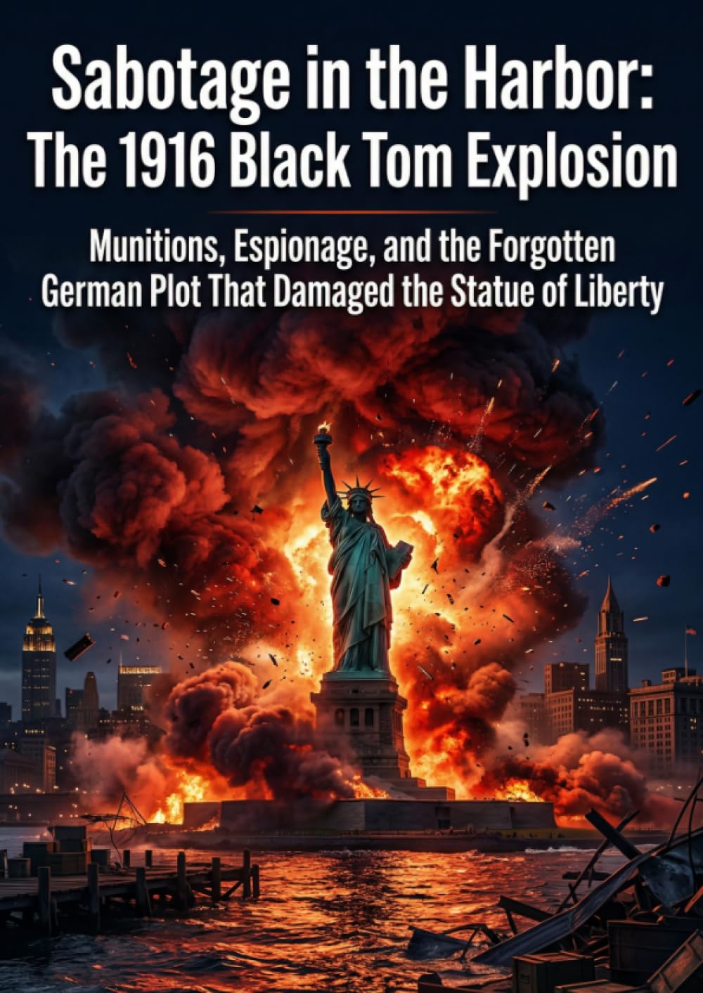 Sabotage in the Harbor: The 1916 Black Tom Explosion: Munitions, Espionage, and the Forgotten German Plot That Damaged the Statue of Liberty