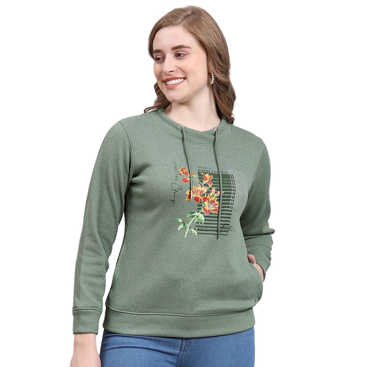 monte carlo Printed Women Sweatshirt-picture-44