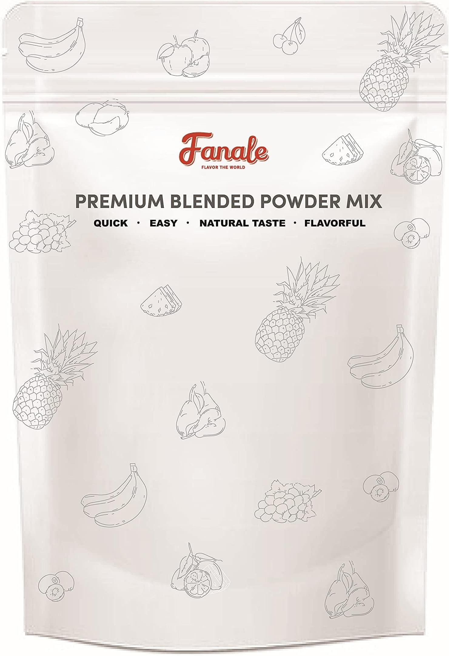 Fanale Premium Honeydew Bubble Tea Flavoring Powder | Perfect for Baking, Smoothies, Desserts and Drinks | Instant Flavoring Powder for Boba Milk Tea - 2.2 Pounds (Pack of 20).