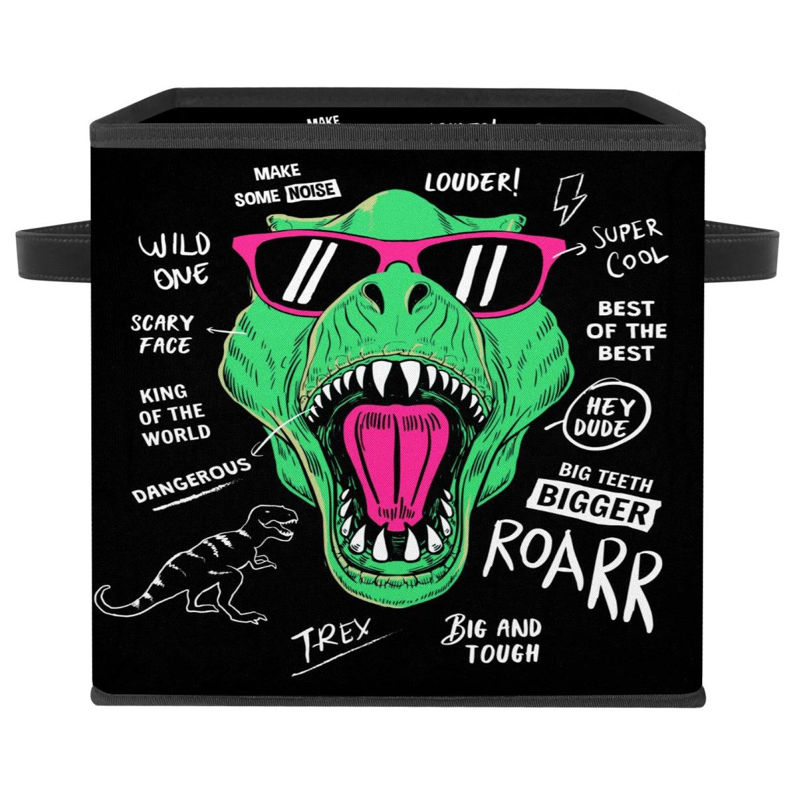 Boîte de rangement cube pour éliminer le désordre des livres et vêtements d'enfants