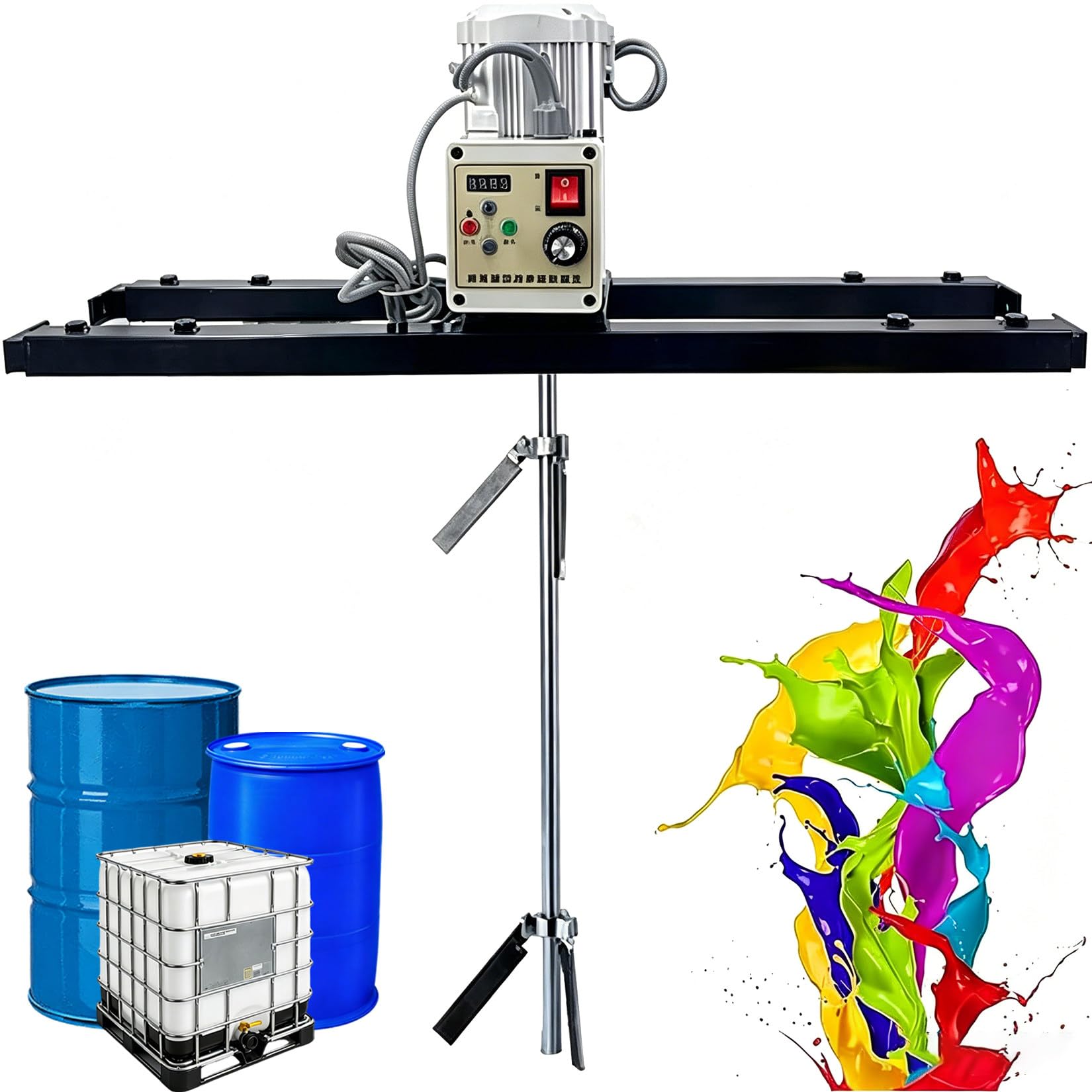 GerCxxly IBC Tote Mixer Agitator,2100W Electric Paint Mixer A
