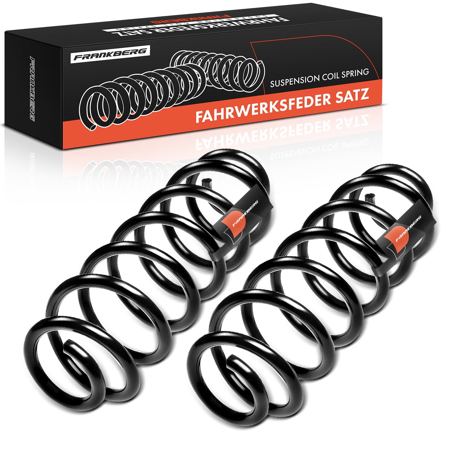 Frankberg 2 ressorts de suspension pour essieu arrière 1K0511115BC
