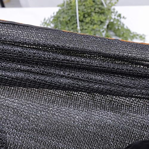 Miniatura 4 de Tela de malla permeable al agua y al aire, resistente a los rayos UV, con ojales, para tejado, patio, garaje, jardín, balcón (9.8 x 9.8 ft)