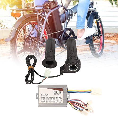 Miniatura 9 de Kit de controlador de cepillo de bicicleta eléctrica, controlador de 24 V 500 W y mango del acelerador Juego de modificación de bicicleta eléctrica