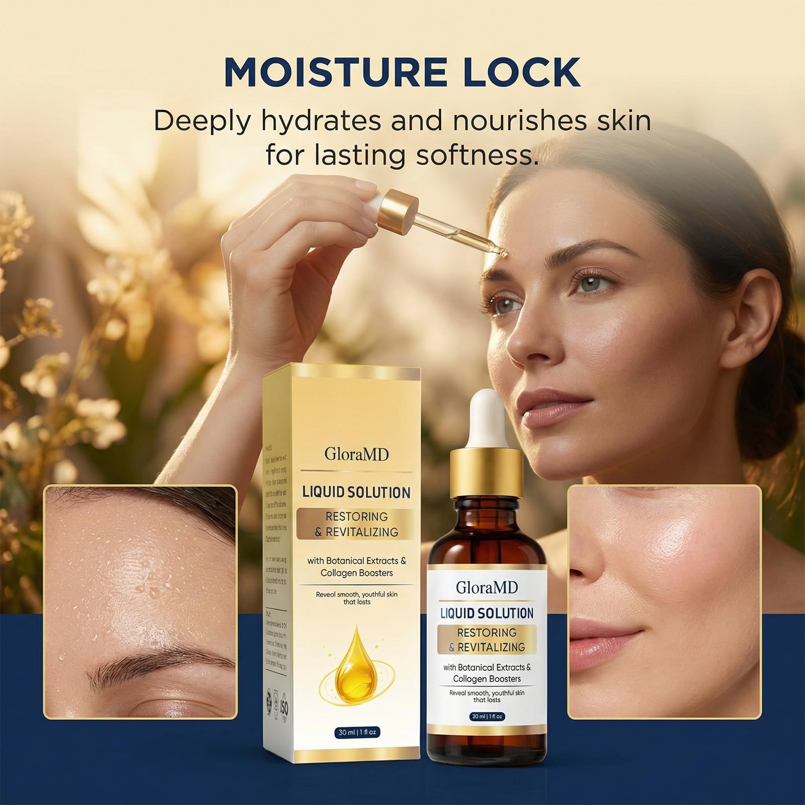 Gloramd Face Lifting Serum with Peptides & Collagen