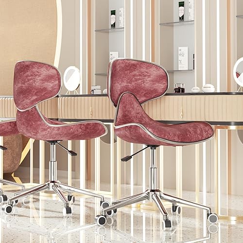 Miniatura 2 de Magshion Salón de belleza Salón de peluquería Silla de tatuaje giratoria Taburete de bar para estilista, sillas de tareas para masaje, oficina en