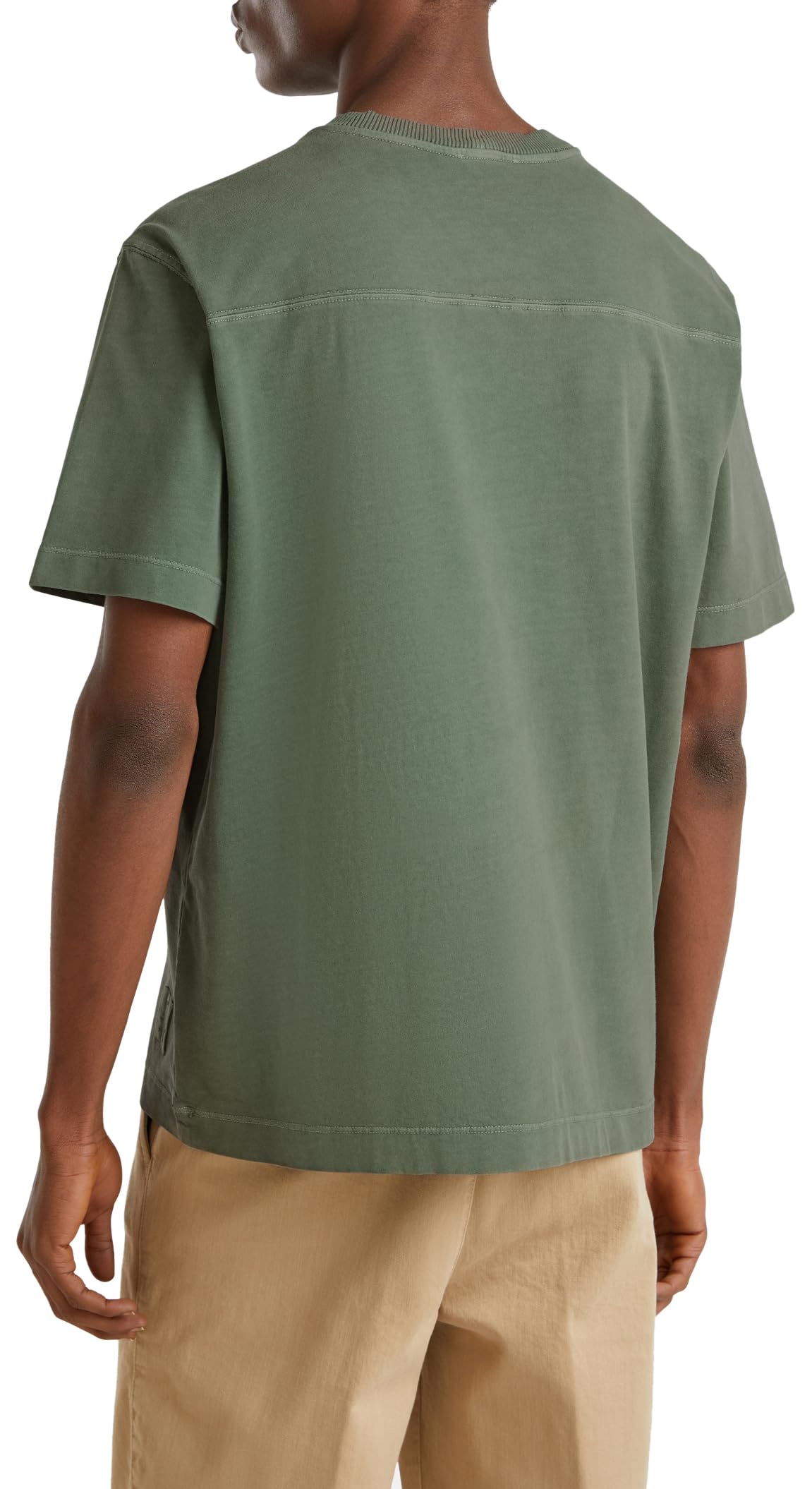 Image secondaire de T-shirt Vert Relaxé pour Homme - United Colors of Benetton