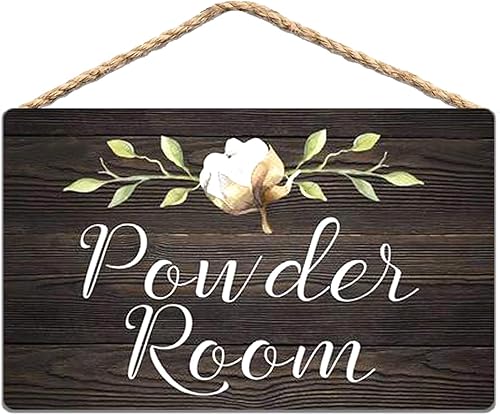 Letrero rústico para puerta de casa de campo, 8 x 12 pulgadas, cueva para interiores y exteriores, decoración de pared, póster de metal, placa de