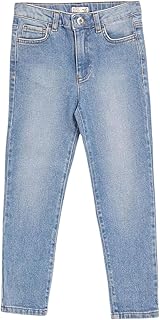 DeFacto Girl Slim Fit Lt.Blue Denim Trousers, LightBlue 6/7 Y
