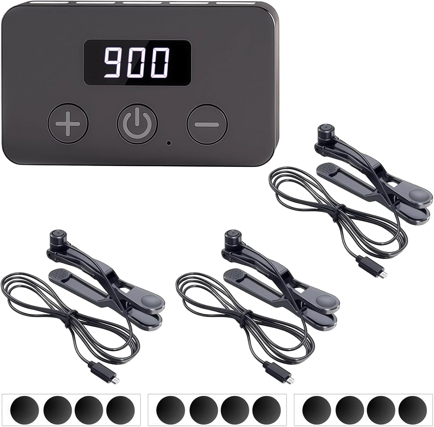 Generic Auto Clicker for Smartphones - Silent Clicker with Adjustable Speed and 5 Click Heads, Perfect for Live Videos, Supports 5 Devices, 7 Hour Battery