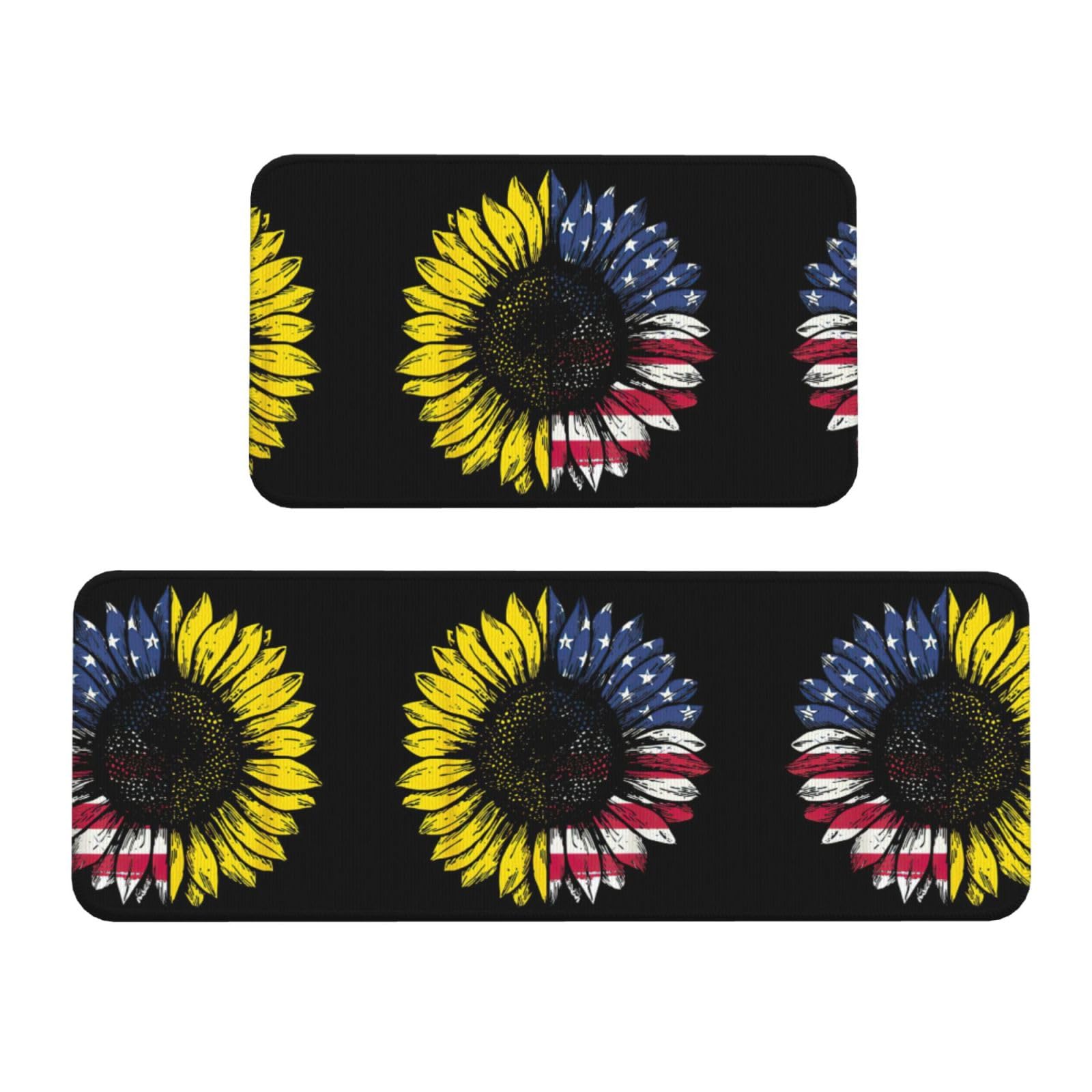 Tapis de cuisine motif tournesol EdWal pour égayer et protéger votre pièce