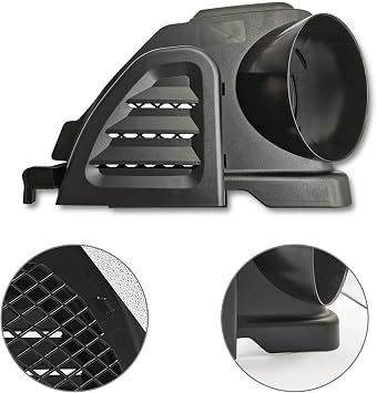 Replacmentpart Bagger Vent Wall Assembly Compatible with Riding Lawn Mowers Double Bagger 42 4 6 Deck LTX1045 LTX1046 LTX1042 LTX1040 LTX1046VT 50 Cub Cadet 631-05491A 631-05491 631-05491B OEM