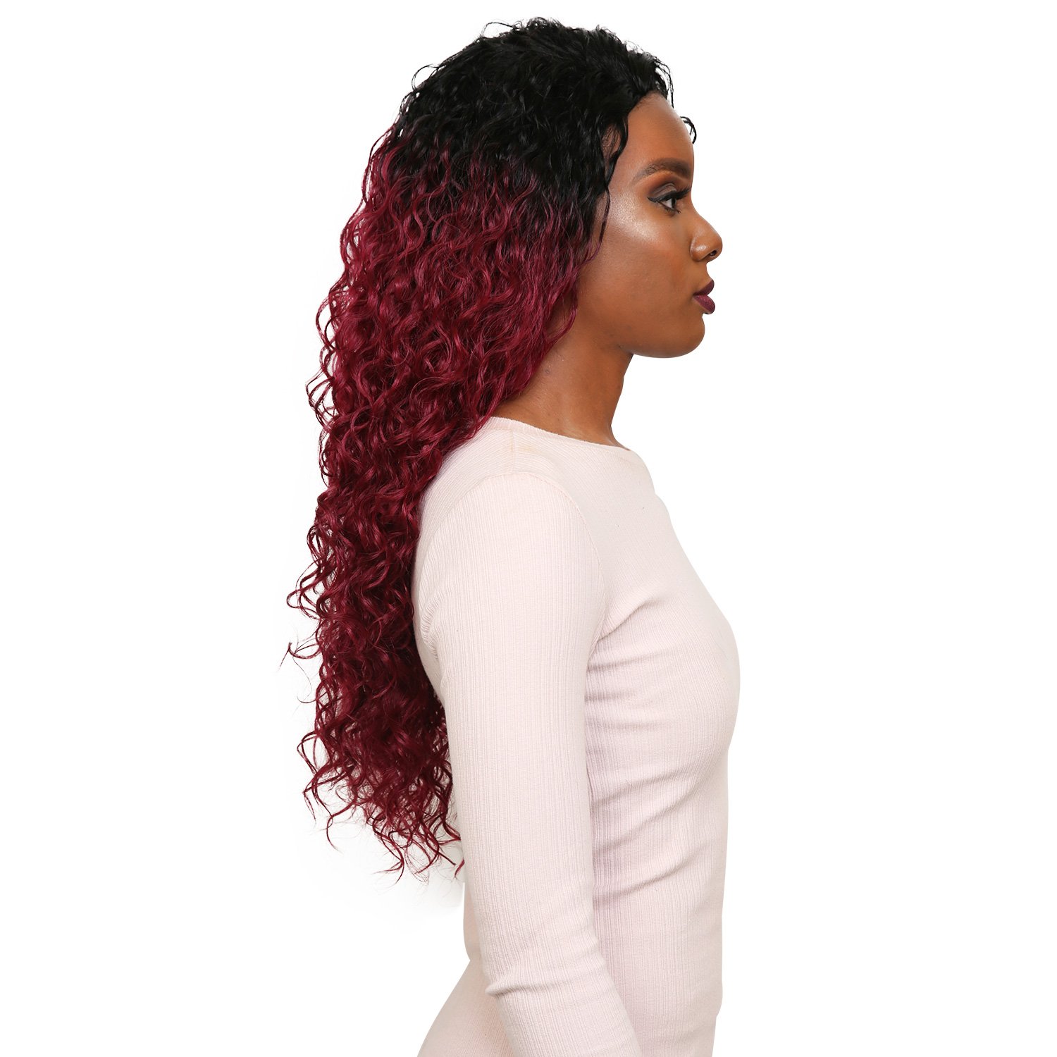 Sensationnel Instant Boutique Bundles Wig - Deep Synthetic Natural Looking Volume (2 DARKBROWN)