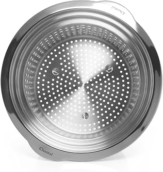 Chantal Steamer Pasta Insert, 6 quart capacity, Stainless Steel