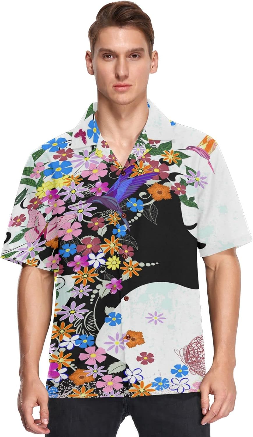 Asylvain Canotta Unisex Con Stampa 3D Colorata | Multicolore | Taglia XL | Per Uomo E Donna | Palestra E Estate - 3