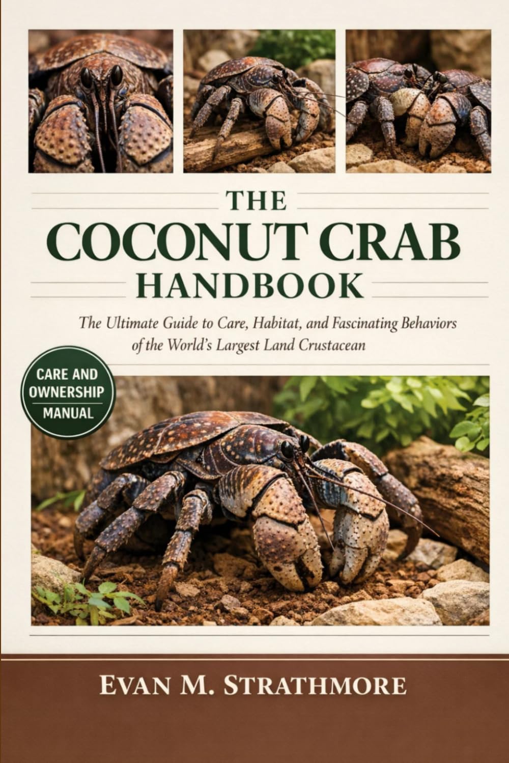THE COCONUT CRAB HANDBOOK: The Ultimate Guide to Care, Habitat, and Fascinating Behaviors of the World’s Largest Land Crustacean