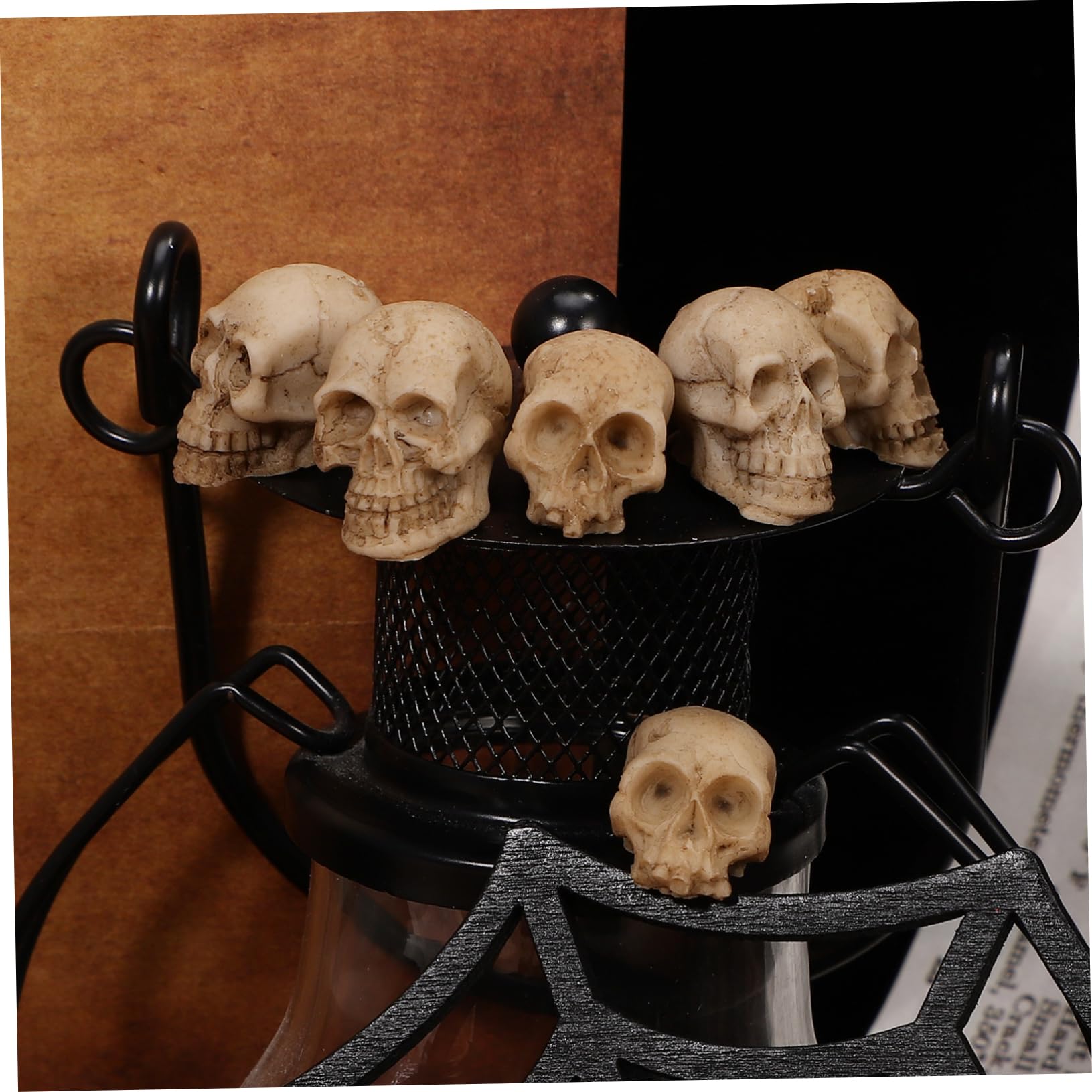 SUPVOX 80pezzi Decorazioni Halloween Miniature Scheletro Per Spaventosi Per Ed Per Halloweenosa