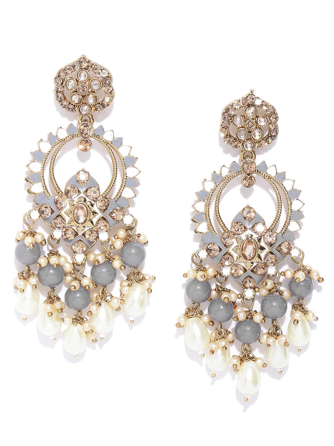See full amazon price history chart for Priyaasi Grey & White Meenakari Earrings for Women | Gold-Plated | Stone Studded Beaded Earrings| Big Drop Flower Earrings for Women | Traditional Earrings for Women & Girls Priyaasi Grey & White Meenakari Earrings for Women | Gold-Plated | Stone Studded Beaded Earrings| Big Drop Flower Earrings for Women | Traditional Earrings for Women & Girls (B08BTQPJNY) Amazon Price History, Amazon Price Tracker