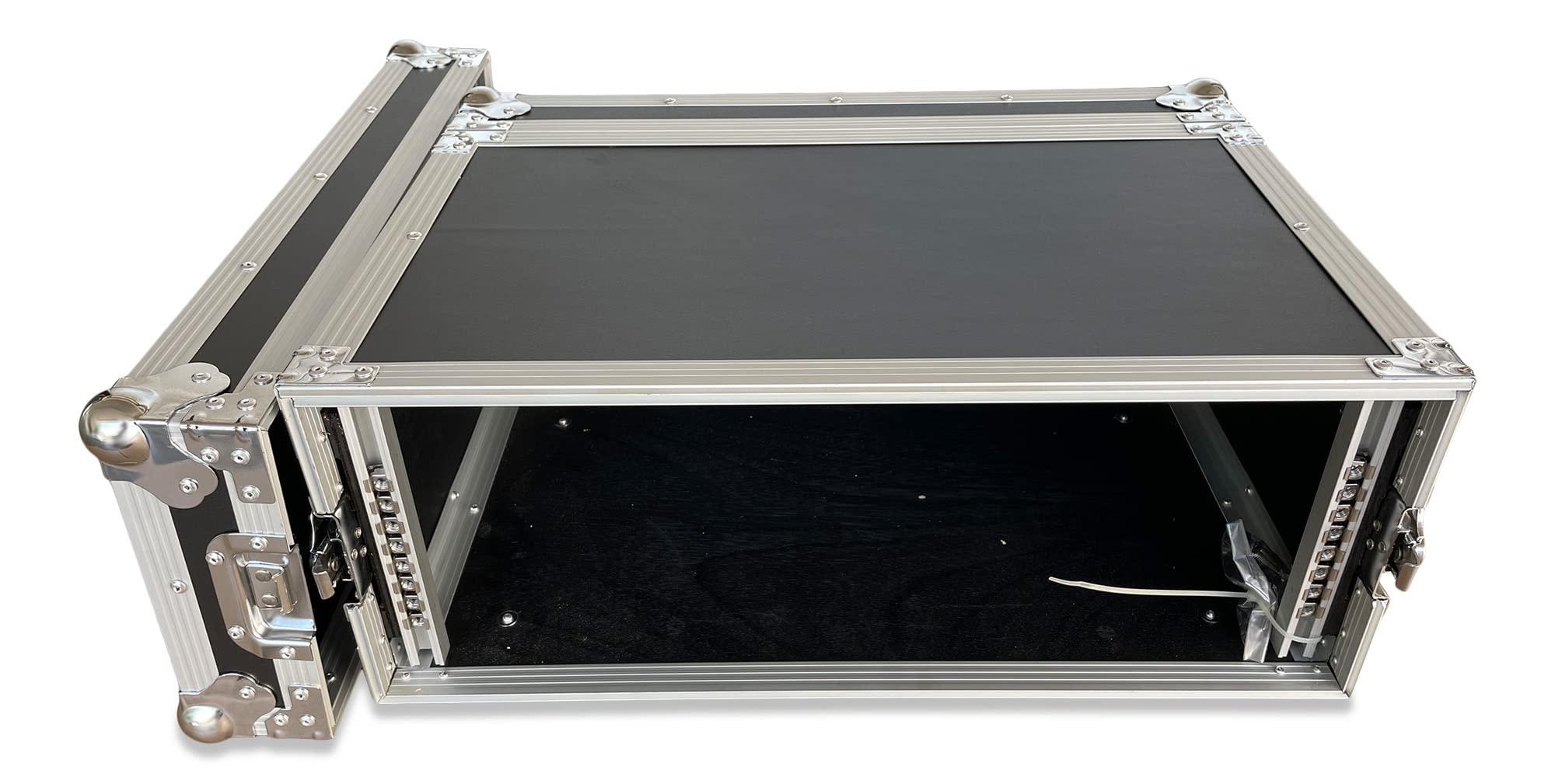 ROADINGER Effektrack CO DD 4HE/38cm Flightcase für 483-mm-Geräte