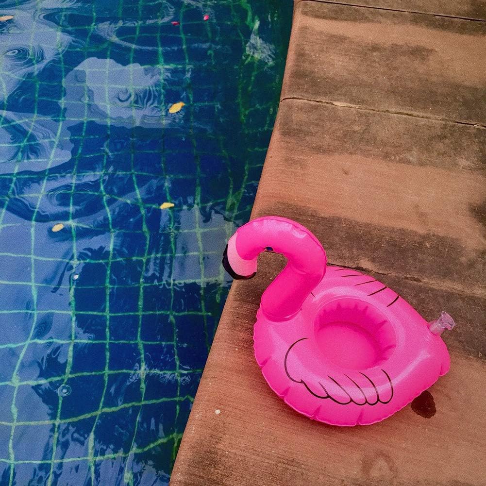 Inflatable Drink Holder 3 Pack Drink Pool Floats Cup Holders for Summer Pool Party, Variety Shape to Choose