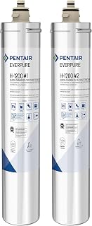 Pentair Everpure H-1200 Quick-Change Filter Cartridge Set, EV928201, NSF Certified to Reduce Lead, Replacement Pack for Everpure H-1200 Drinking Water System, 1,000 Gallon Capacity, 0.5 Micron