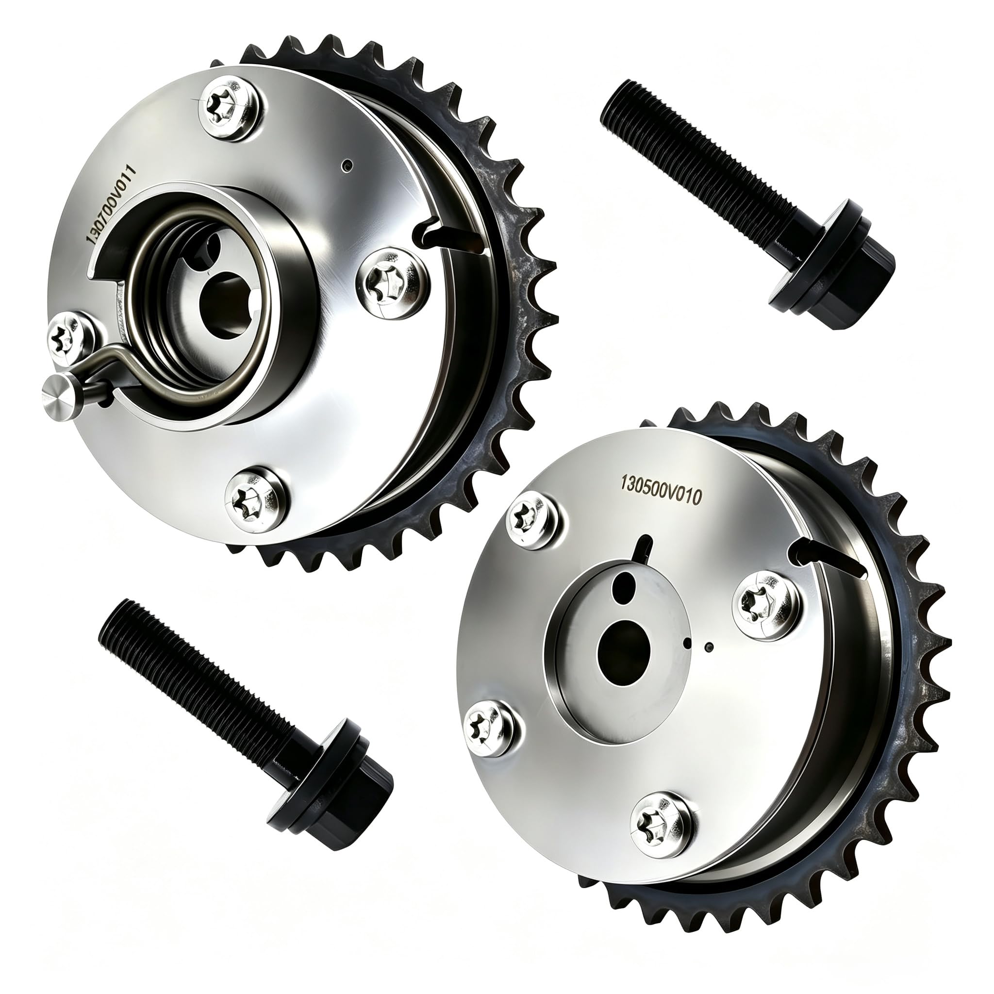 カピタン　2005 Amazon.com: HiSport 13050-0V011 13070-0V013 Timing Camshaft