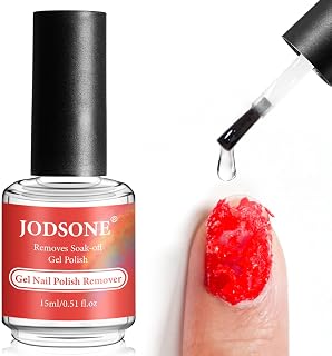 JODSONE 15ml No-Soak Gel Nail Polish Remover - Quick 3-5 Min Removal for UV, Acrylic & Natural Nails