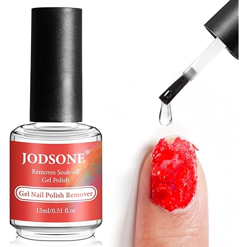 JODSONE 15ML Gel Nail Polish Remover No Need Soaking or Wrapping Gel Remover for Nails 3-5 Minutes Easy And Quick