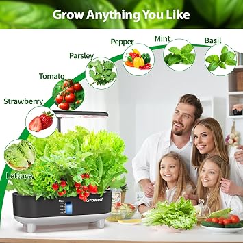 54 Pods Hydroponics Growing System Kit & 120 Pcs Hydroponic Pods Kit