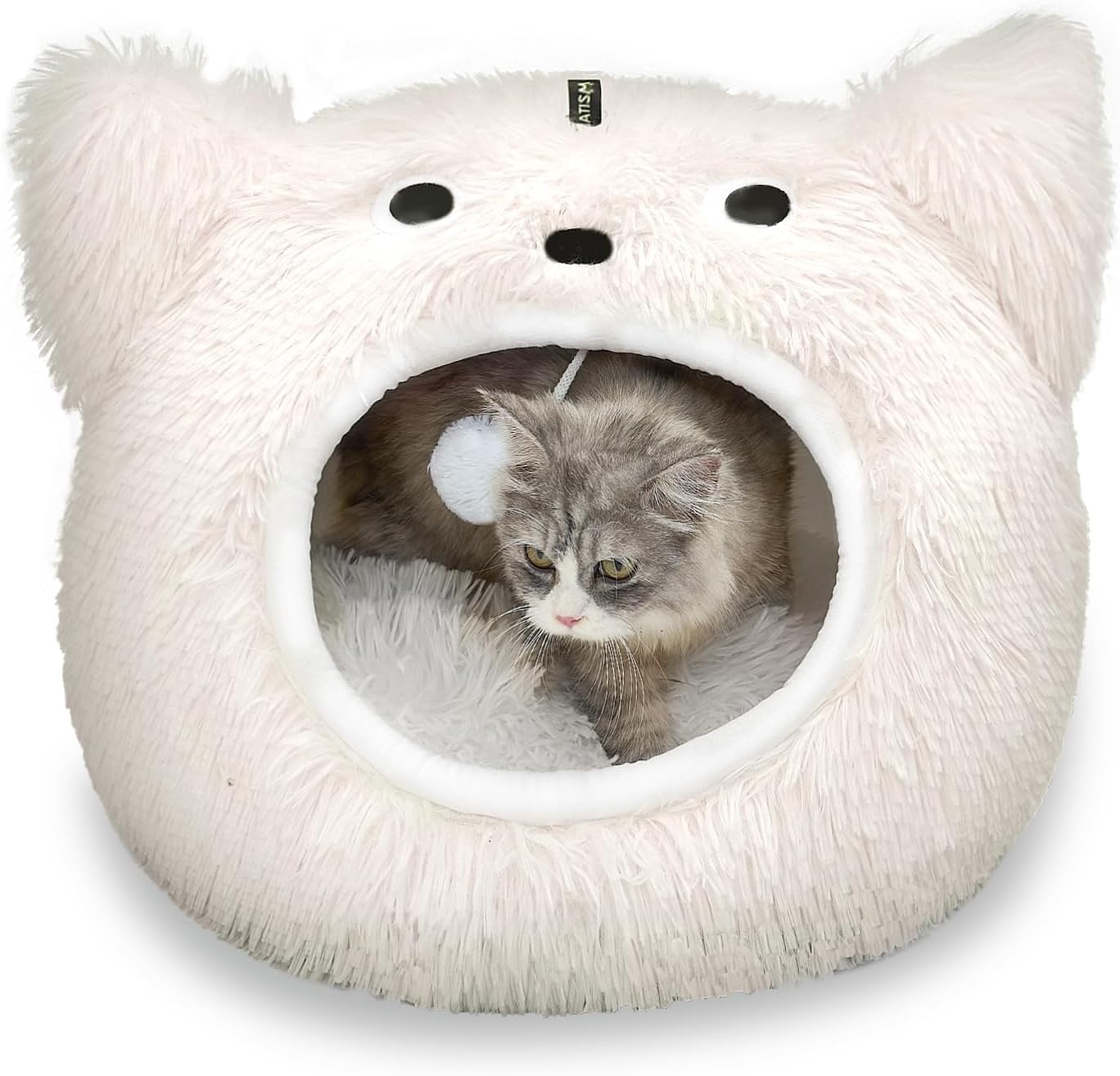WOOWA Handmade Cat Cave, Cat Beds for Indoor Cats, Cat Bed