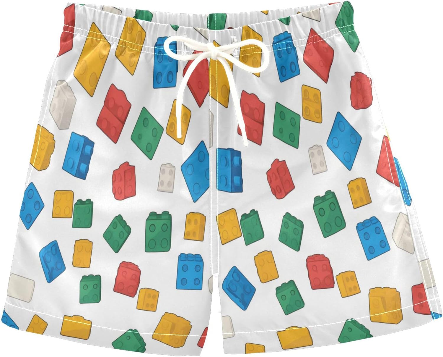 Boys Swim Trunks Summer Drawstring Toddler Swim Board Shorts Quick Dry Little Boys Bathing Suit Beach Hawaii Vacation 2T-16