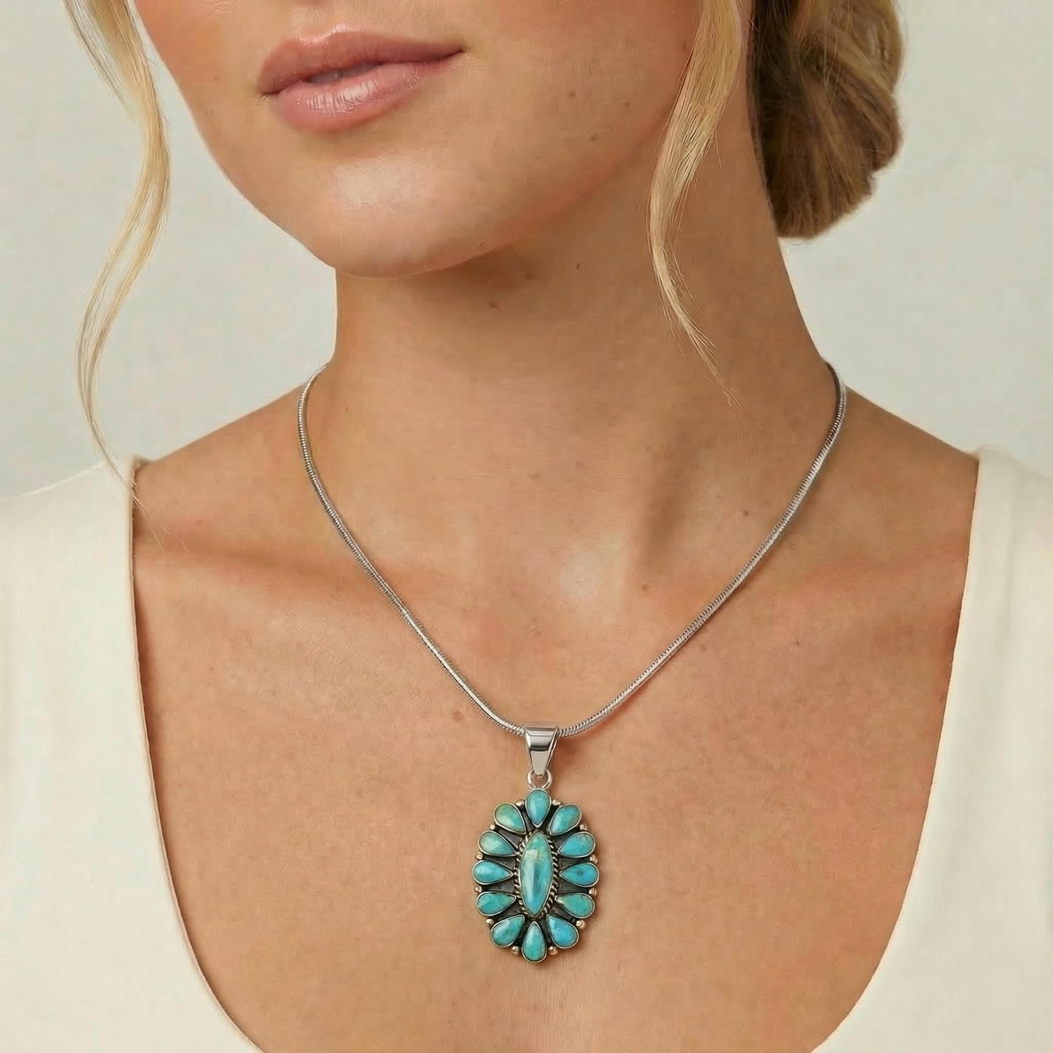 Amazon.com: Turquoise Network: All Necklaces