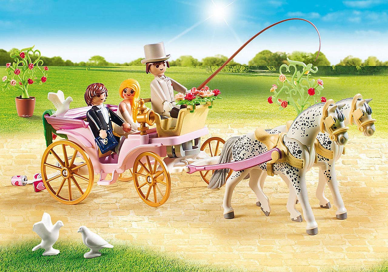 Amazon.co.jp: 【プレイモービル】9427「結婚式」 結婚式の馬車 : おもちゃ