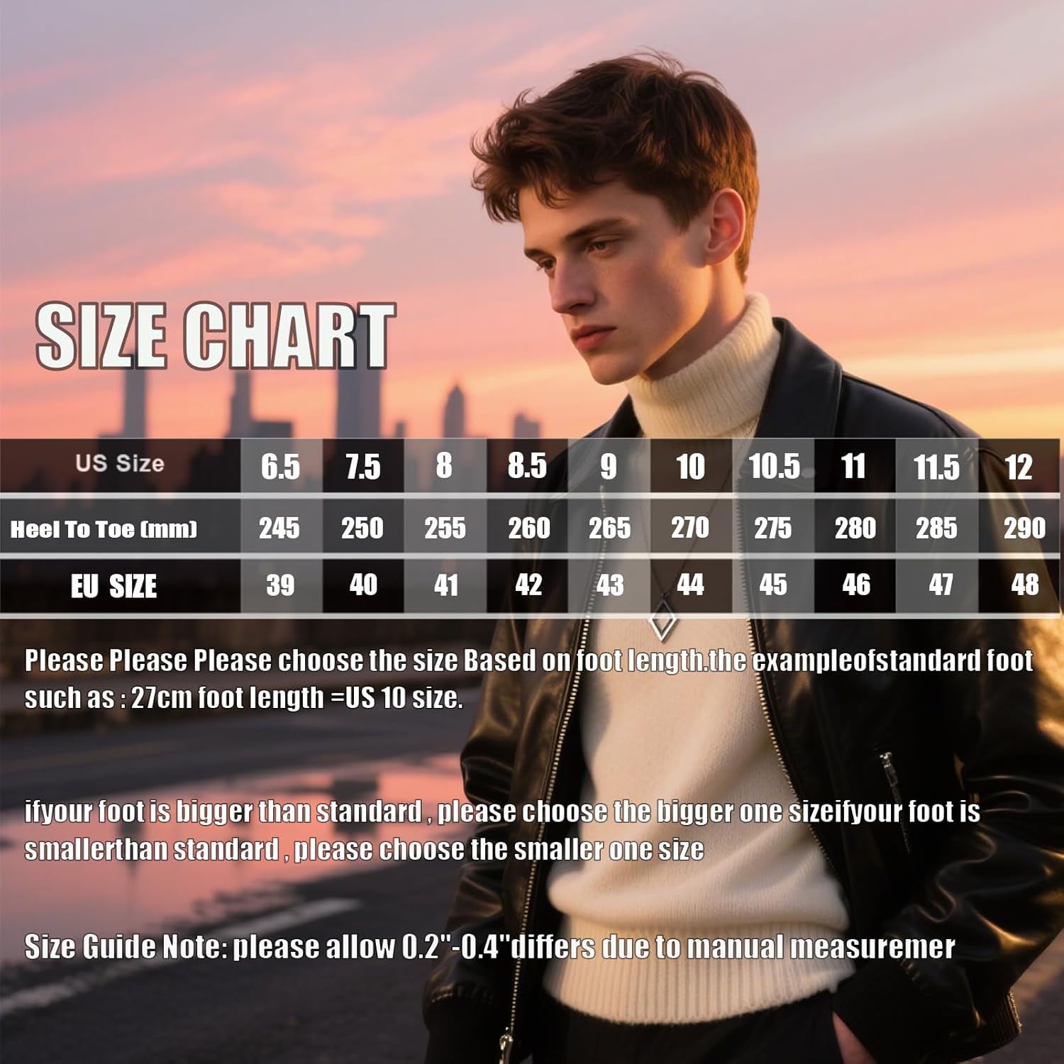 Men’s Classic Patent Leather Print Cap Toe Dress Oxfords Comfort Non-Slip Soft Sole Lace Up Tuxedo Derby Shoes for Wedding Business Prom - Image 4