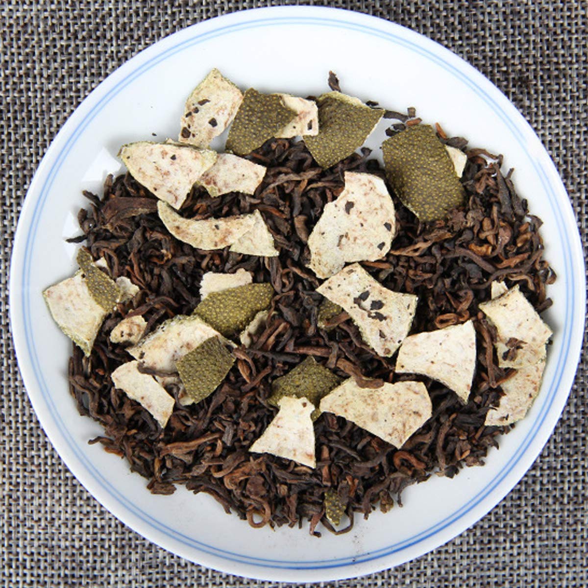 Chinesischer Pu'er Tee Nettogewicht 130g （0.286LB） Reifer Puer Tee Schwarzer Tee Getrocknete Orangenschale Mini Tuocha Alte Bäume Pu erh tee Gesundheitswesen Pu er Tee