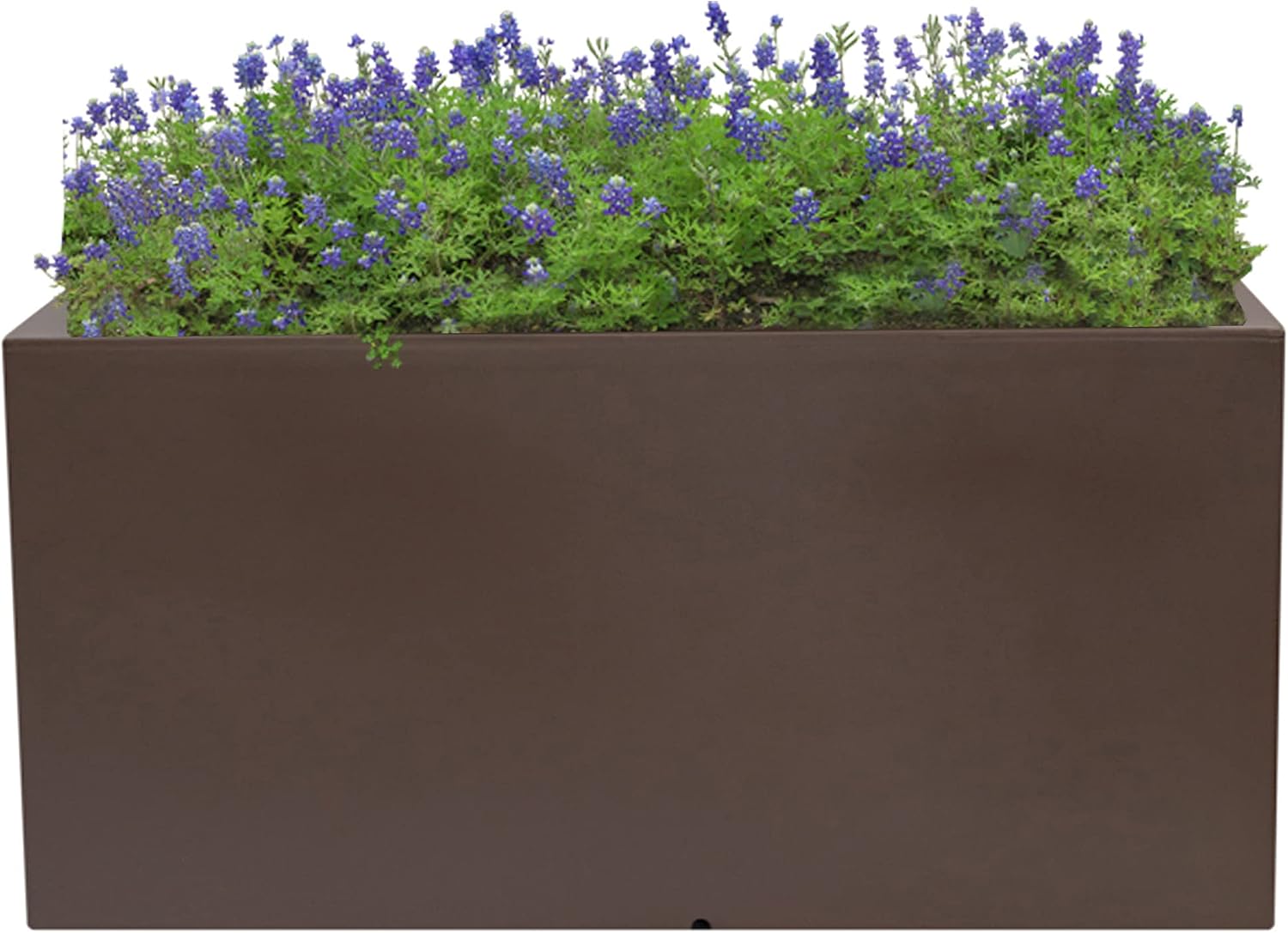 WELL HOME MOBILIARIO & DECORACIÓN POLYETHYLENE Popper by ROTOMOLDEO Color Mole 70X30X30 cm, Taupe, Mediano