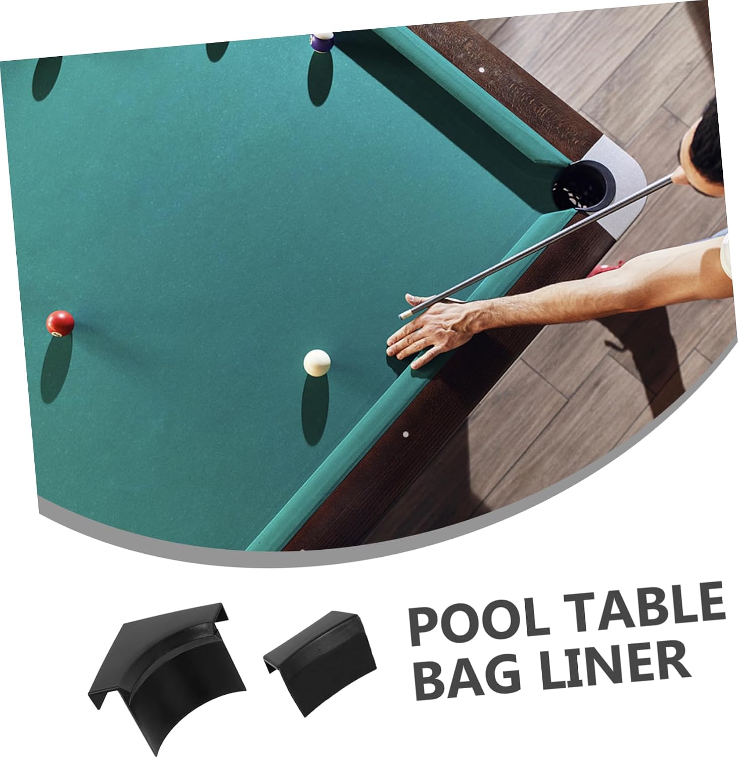 UPKOCH 2sets Billiards Table Pocket Liners Pool Table Accessories Billiard Liners Pool Pockets