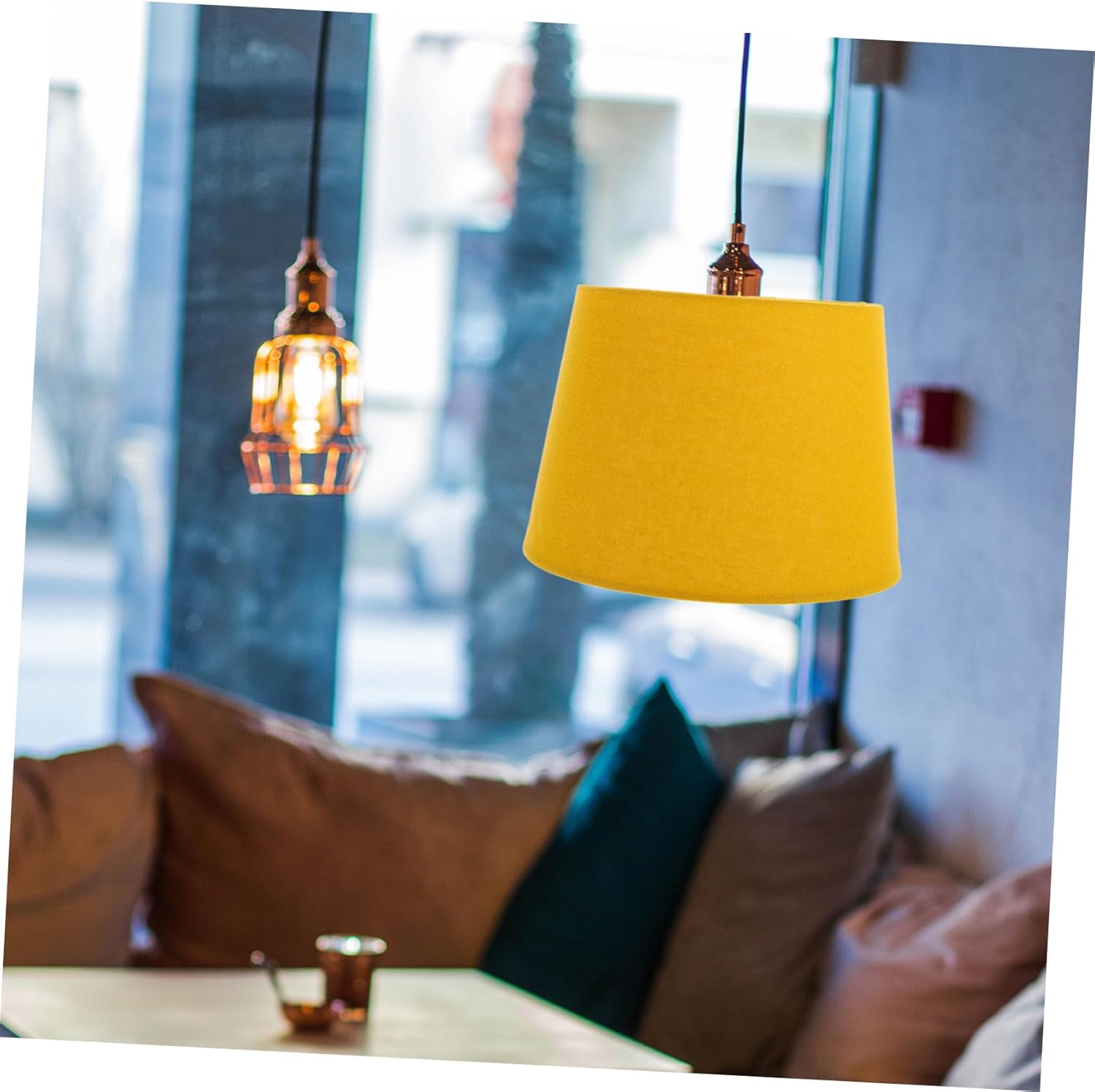 Gadpiparty Chinese Pastoral Lampshade Lampshades Table Cover for Decorations Floor Lamps Bedside Desk