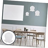 Vista 6 de Angoily Pantalla de cristal Pantalla de luz de vidrio Pantalla de lámpara de araña Pantalla de luz de techo de vidrio Cubierta de lámpara de lirio