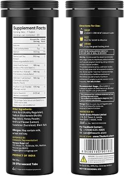 Auric Flush 365 Effervescent Tab | Refreshing Fizzy Drink | 80 Tabs