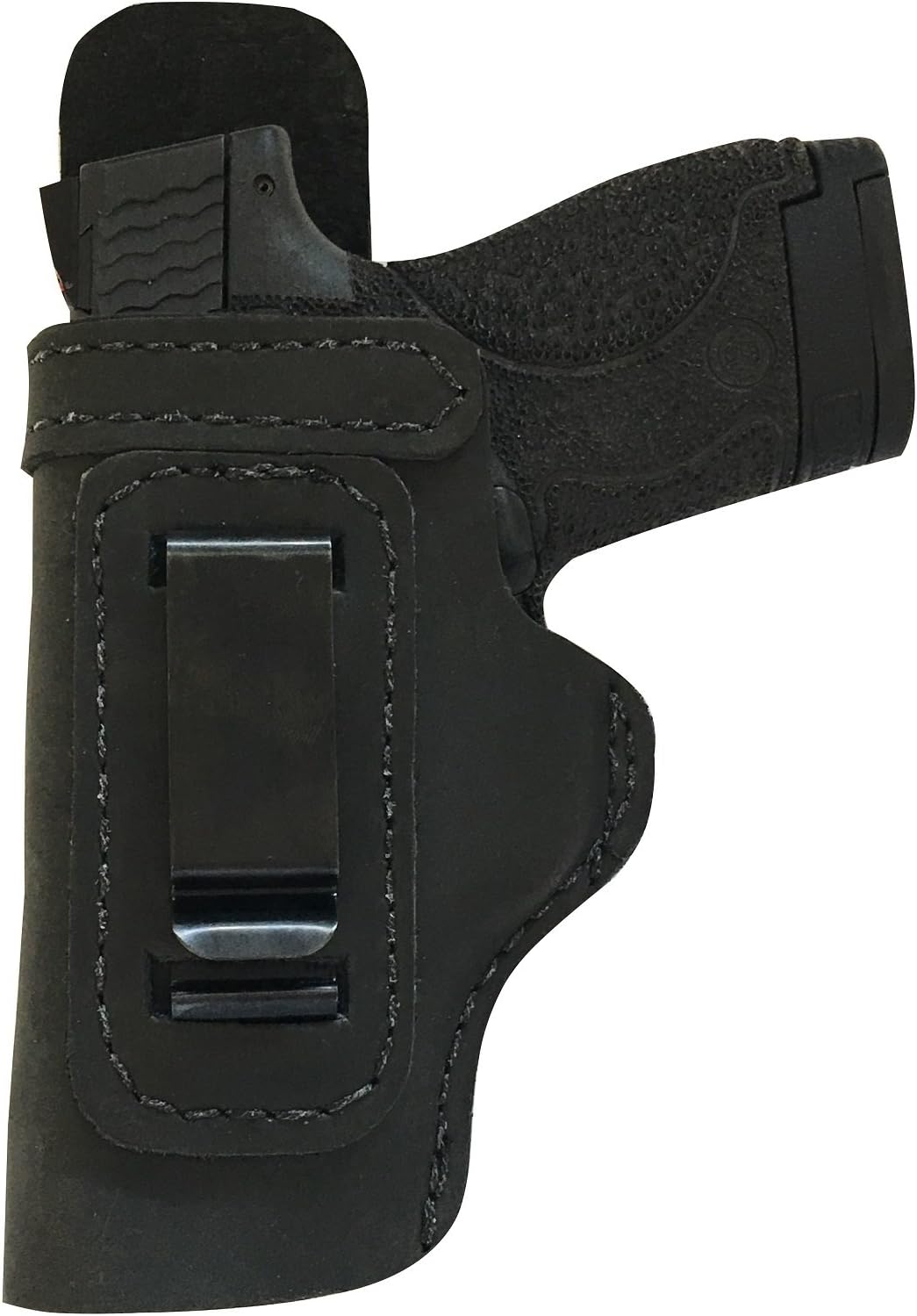 Custom Made Hand FIT&Cut Leather Holster Black LH Left IWB/SG Browning 1911 380