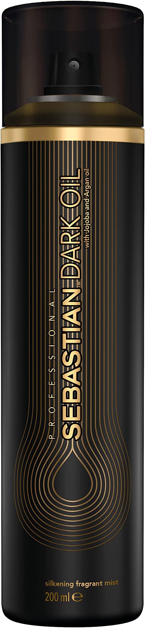 Dark Oil Lightweight Fragrant Hair Mist, Smoothing And Conditioning Hair Spray, Hybrid Care + Hair Styling Spray, For All Hair Types, 200ml