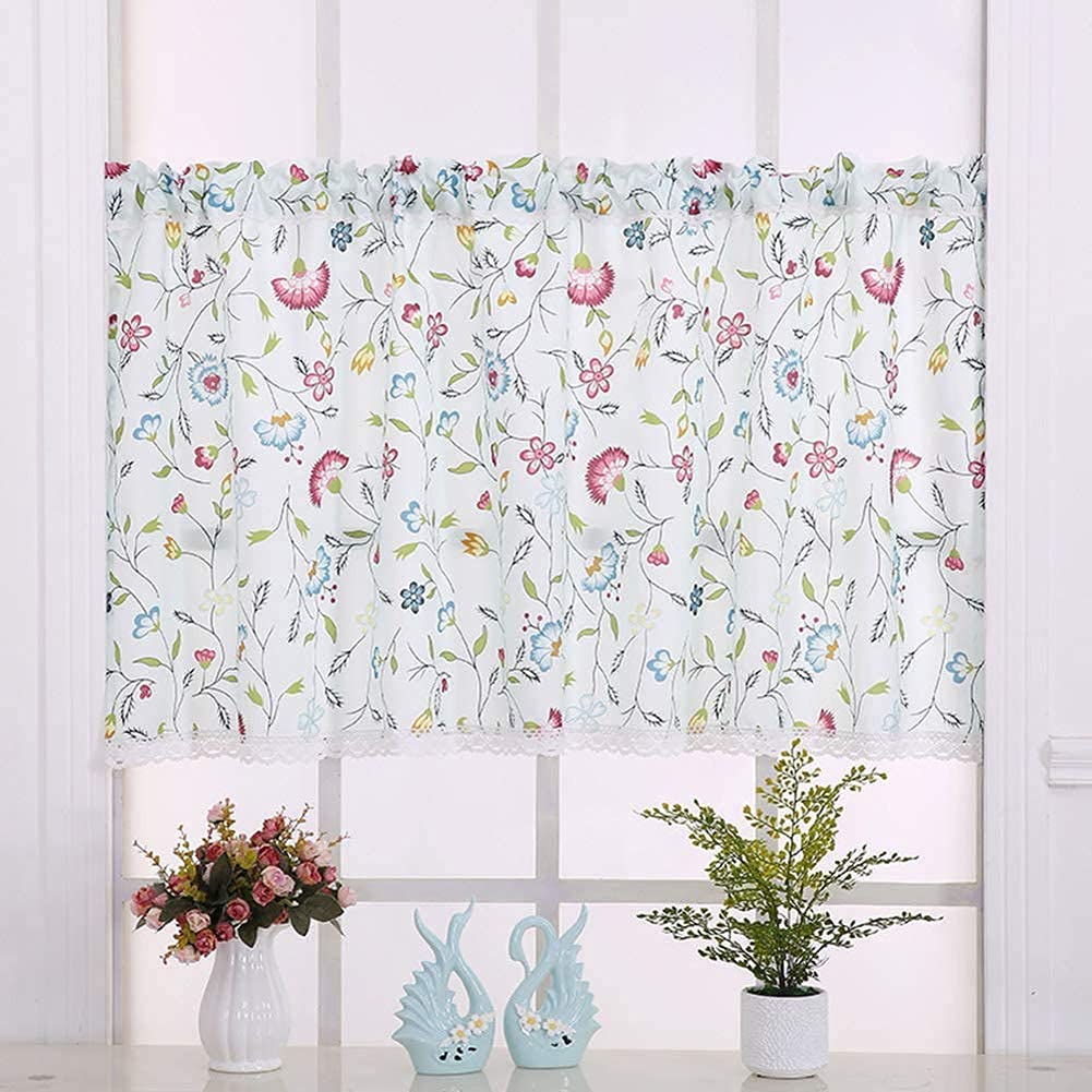 Cortinas de cocina cortas W180 cm scheibengardine bistro infantil pastorale art F