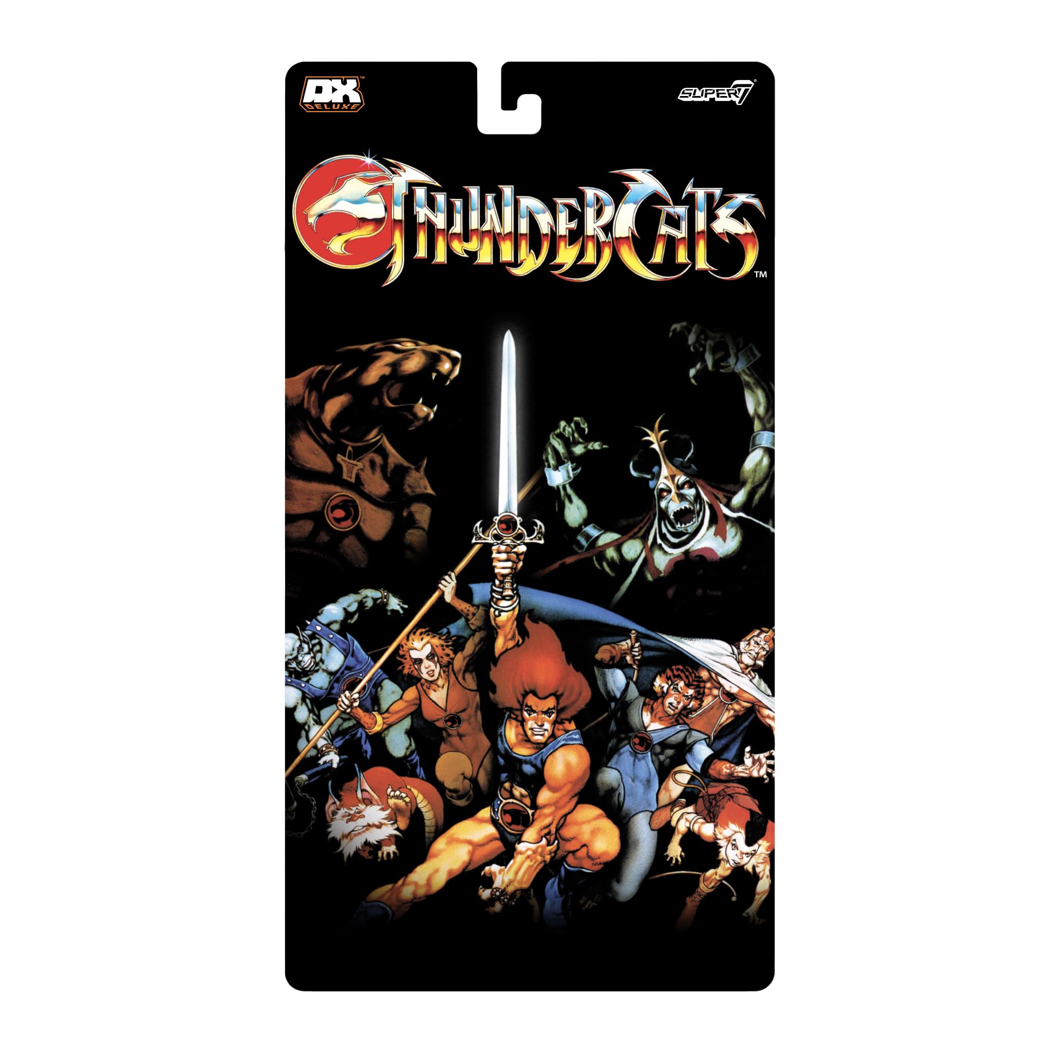 Super7 Deluxe Thundercats Mumm-Ra (Old Man) – figurka Thundercats 17,8 cm z akcesoriami – klasyczne artykuły kolekcjonerskie z kreskówek i zabawki retro