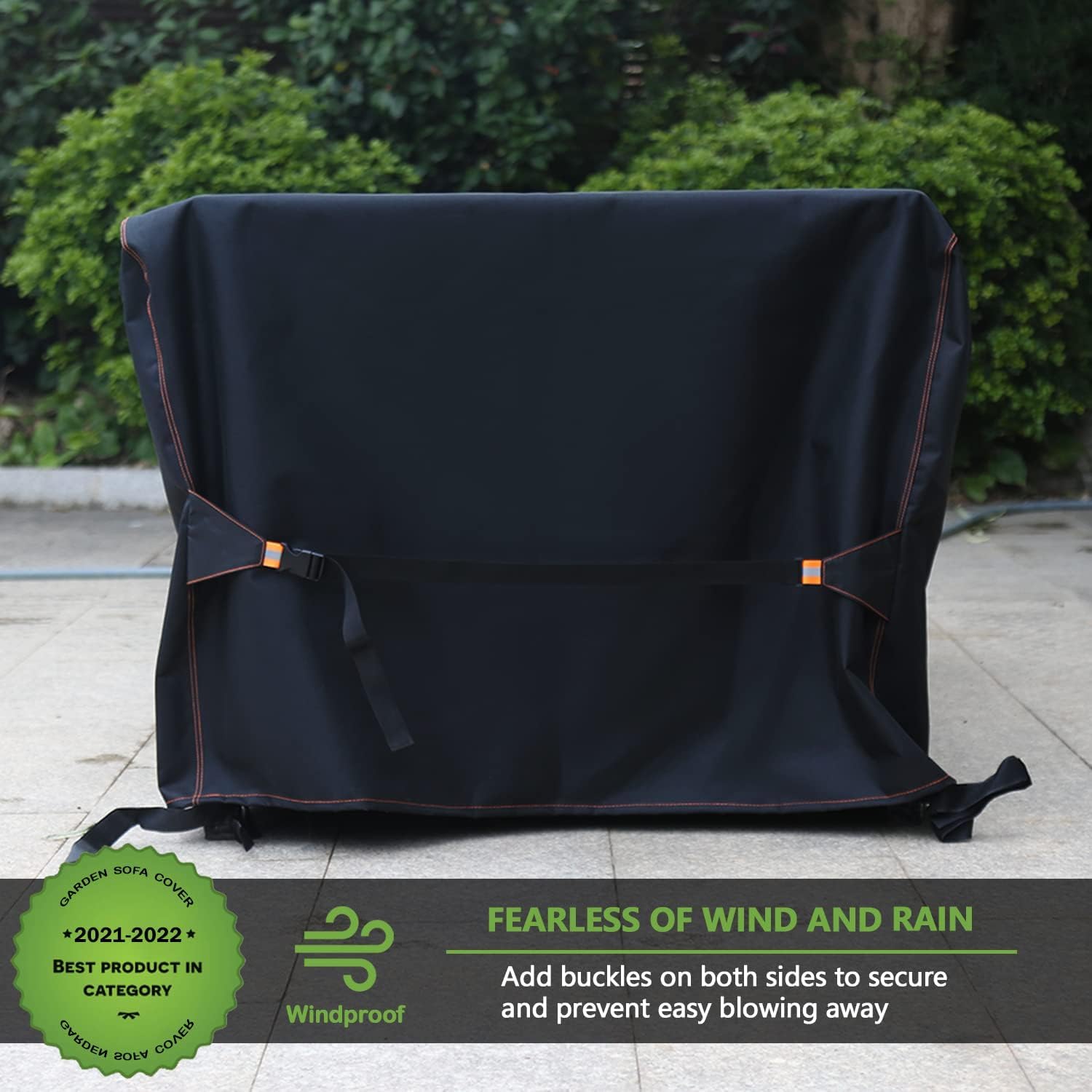 Enzeno Large Garden Furniture Cover,300x300x90cm Outdoor Garden Furniture Set Covers Waterproof,420D Heavy Duty Patio Furniture Covers for Outside,Windproof,&Anti-UV for Chair... - Image 5