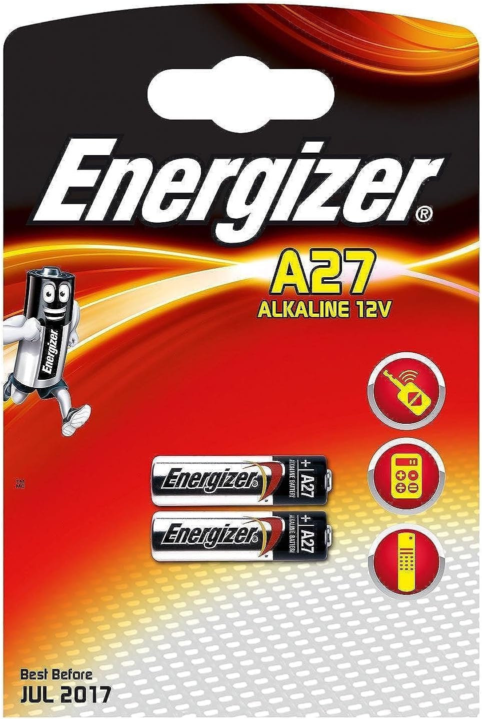 Energizer A27 12 V Alkaline Battery
