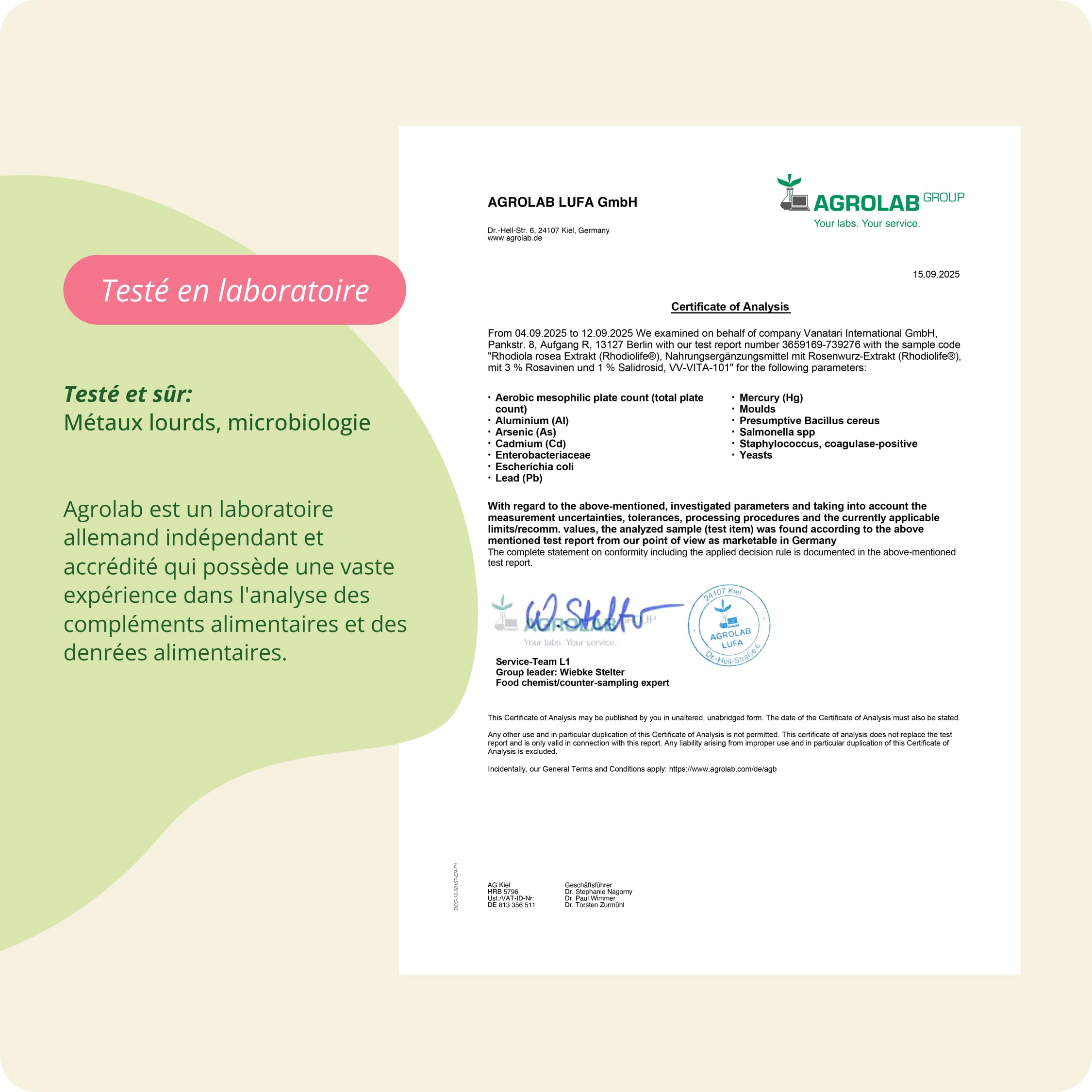 Rhodiola Rosea Vegavero® | 1200 mg (Extrait 6:1) | 120 Gélules (4 MOIS) | Anti Stress + Fatigue + Mémoire | RHODIOLIFE® | 3% Rosavine + 1% Salidroside | SANS ADDITIFS et VEGAN